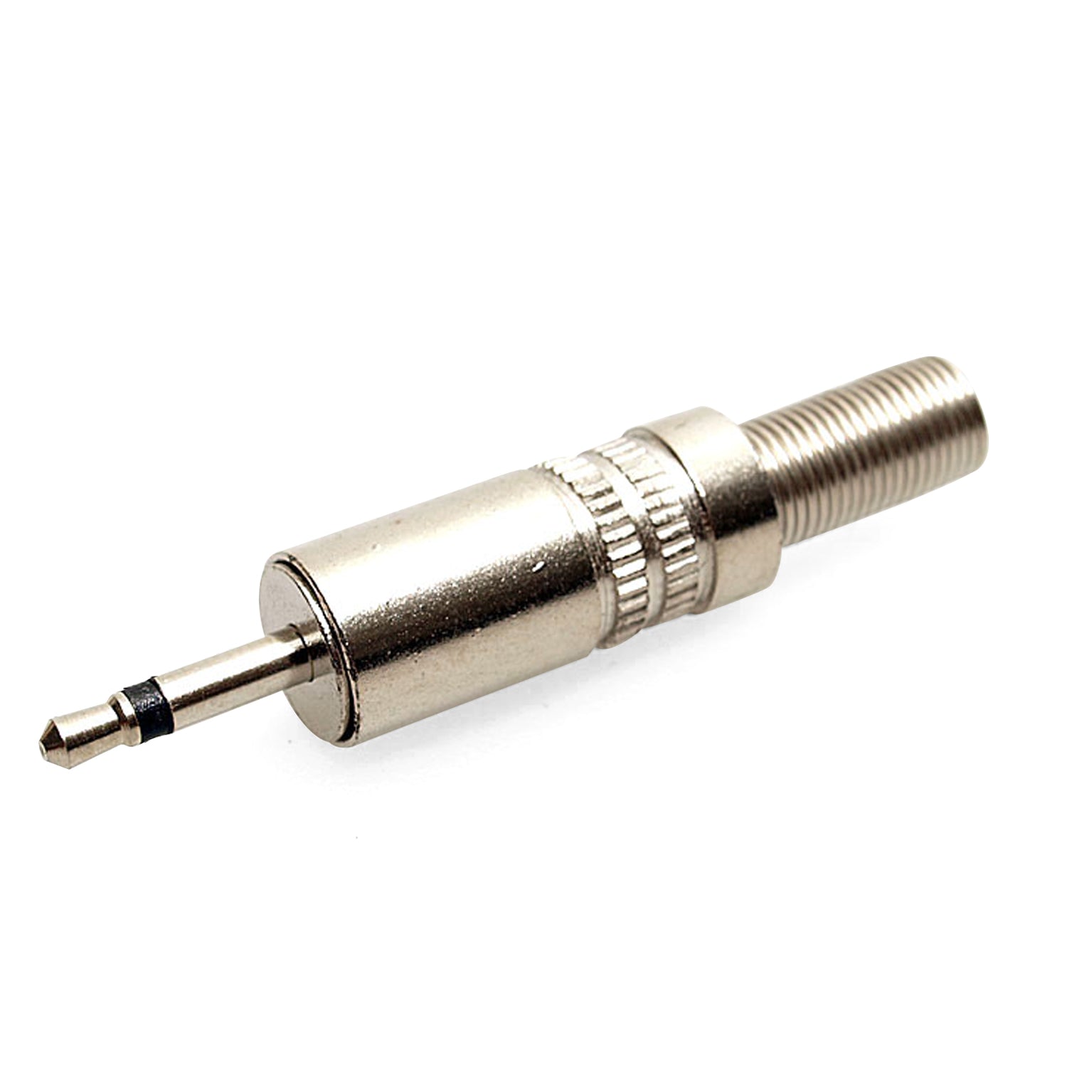 7-JC1205 2.5mm Mono plug metal w/sp