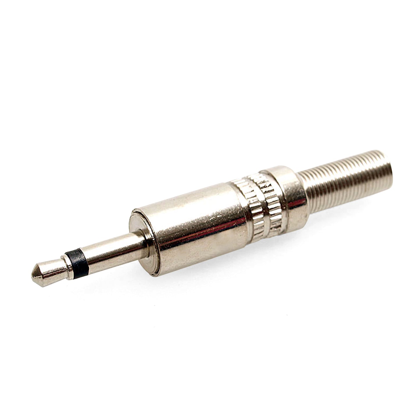 7-JC1206 3.5mm Mono plug metal w/sp