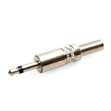 7-JC1206 3.5mm Mono plug metal w/sp