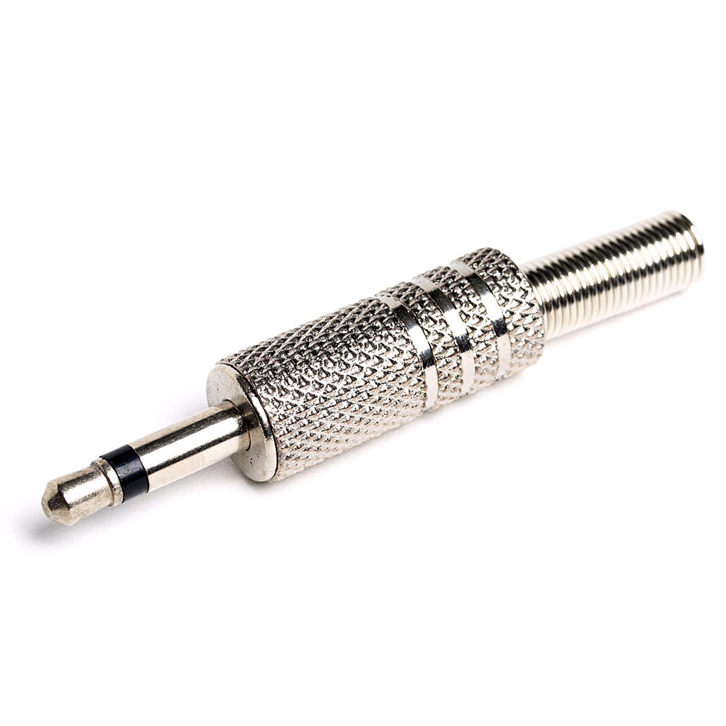 7-JC1207 3.5mm Mono plug metal w/sp