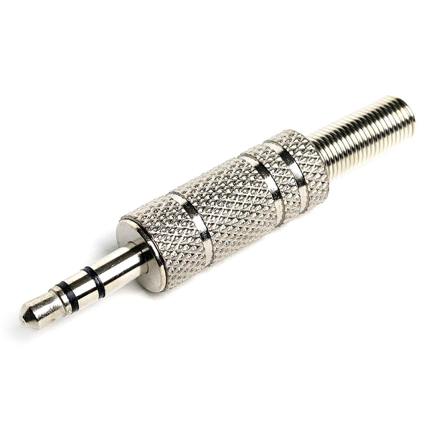 7-JC1249 3.5mm Stereo Plug Metal W/SP