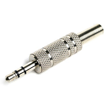 7-JC1249 3.5mm Stereo Plug Metal W/SP