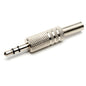 7-JC1252 3.5mm Stereo Plug Metal W/SP