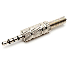 7-JC1257 3.5mm 4C Plug Matal W/SP