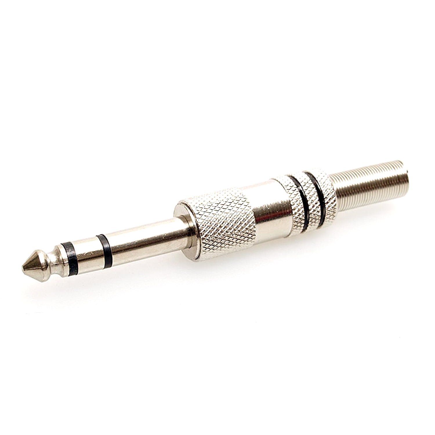 7-JC1310 6.3mm Stereo plug nickel w/sp