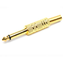 7-JC1318 6.3mm Mono Plug Gold W/SP