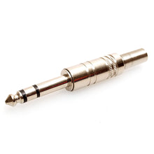 7-JC1356 6.3mm Stereo Plug Metal W/SP