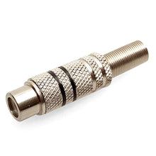 7-JC1502B RCA Jack Black Nickel M.W/SP