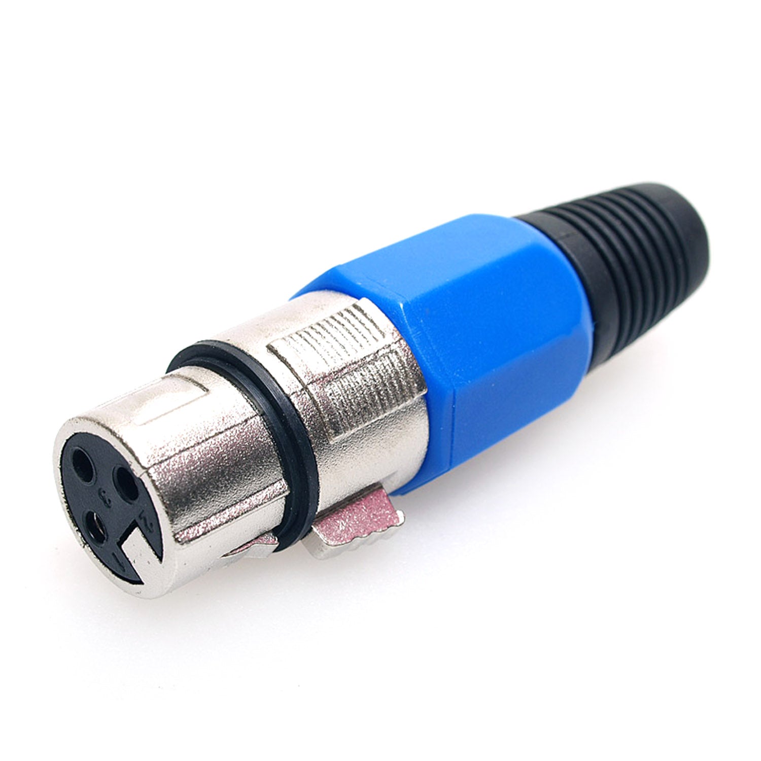 Canon female 3p plug blue