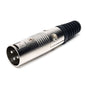 7-JC2044 Canon Male 3P Plug Nickel