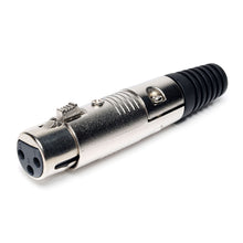 7-JC2045 Canon Female 3P Plug Nickel