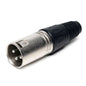 7-JC2046 Canon Male 3P Plug Nickel