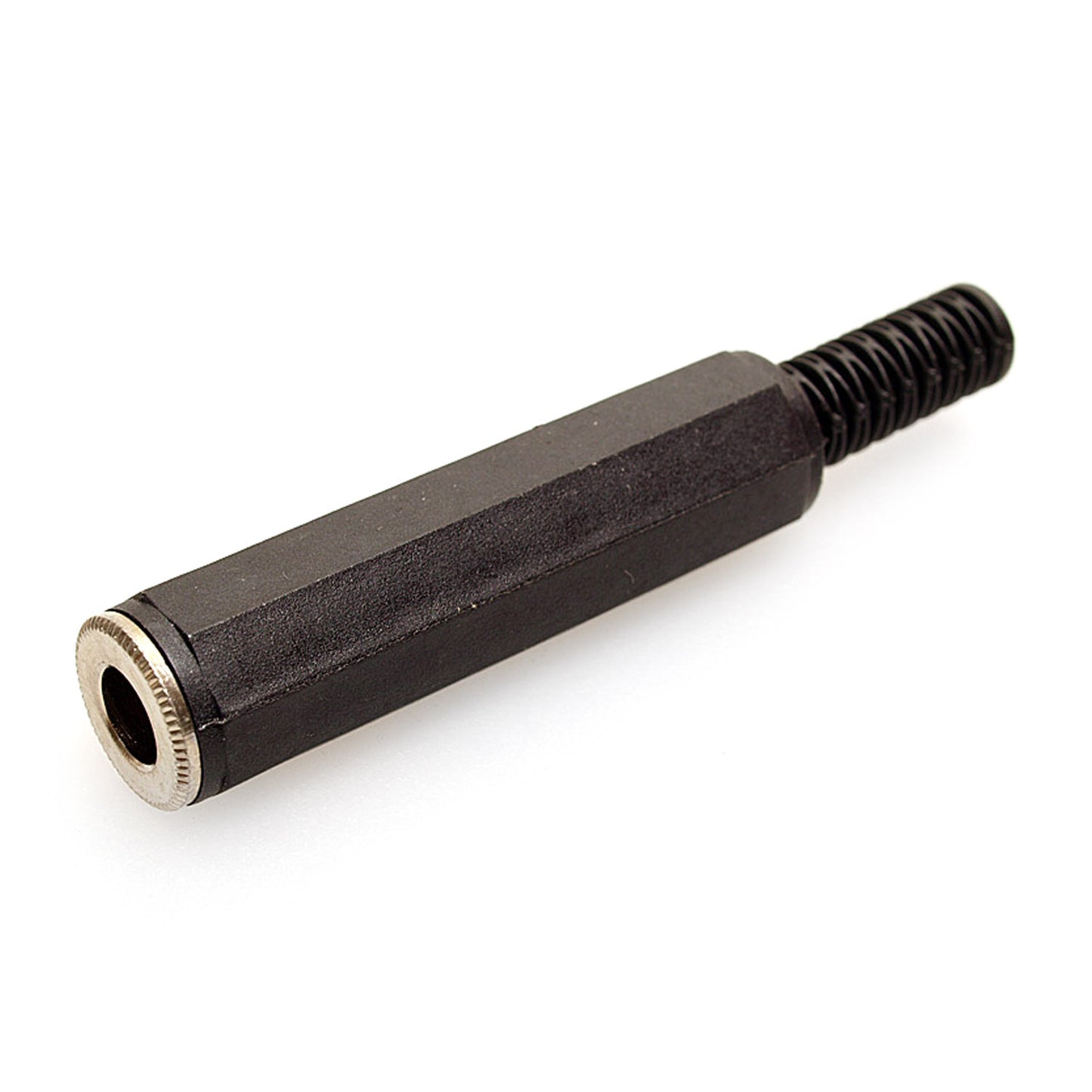 7-JC2109 6.3mm Mono Jack Plastic W/CP