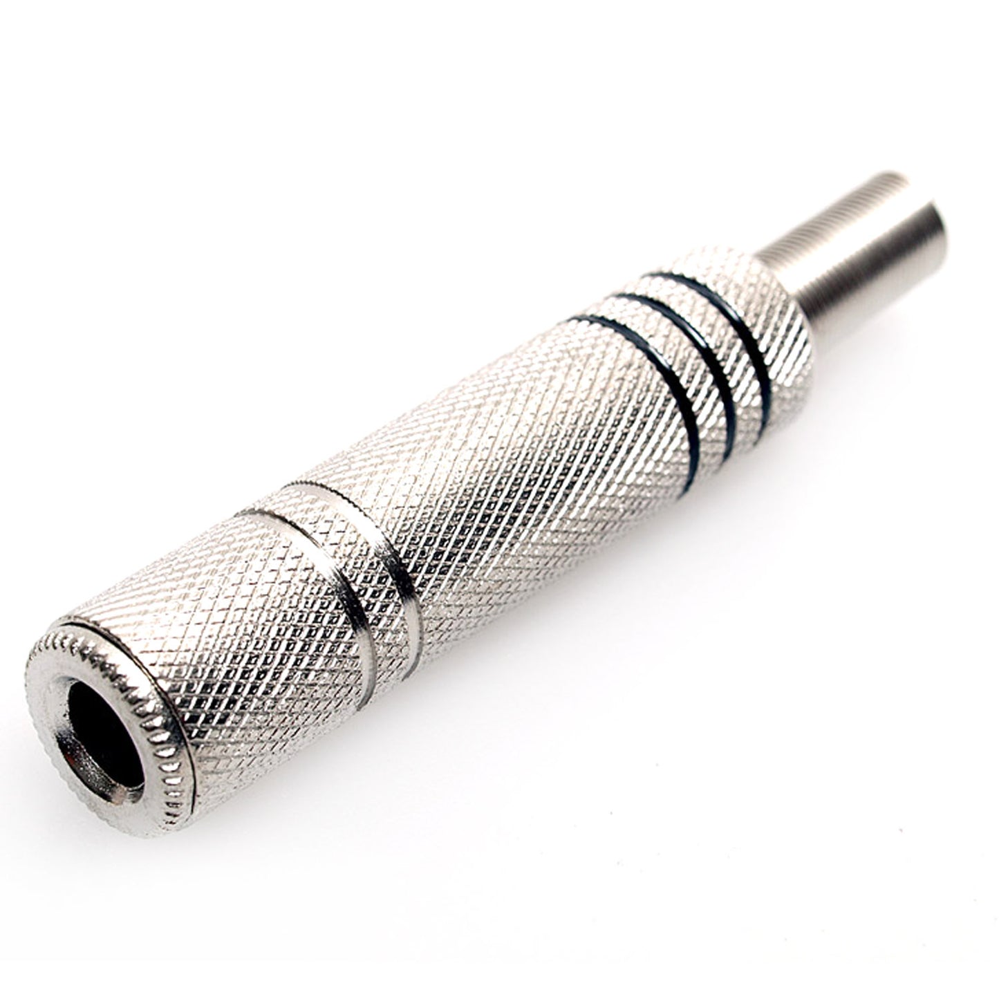 7-JC2113 6.3mm Mono Jack Metal W/SP