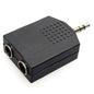 7-JC2212 3.5mm Stereo P/2J 6.3mm Stereo