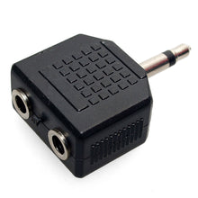 7-JC2215 3.5mm Mono P/2J 3.5mm Stereo