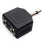 7-JC2215 3.5mm Mono P/2J 3.5mm Stereo