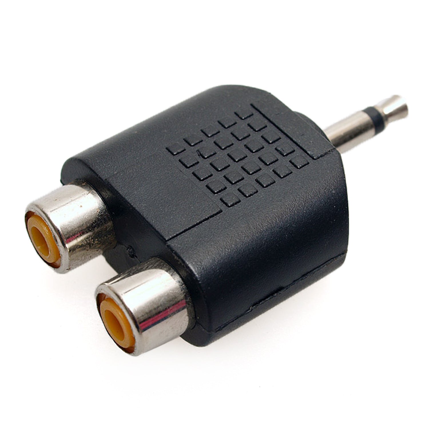 7-JC2218 3.5mm Mono plug/2 RCA jack