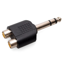 7-JC2226 6.3mm Stereo P/2 RCA Jack
