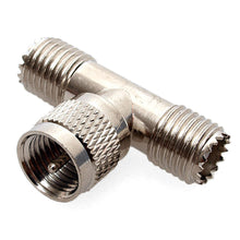 7-JC3194 Mini UHF Male to Double Female