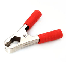7-JC6115R Battery clip 100A Red 105mm