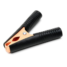 7-JC6117B Battery clip 100A 90mm P.Black