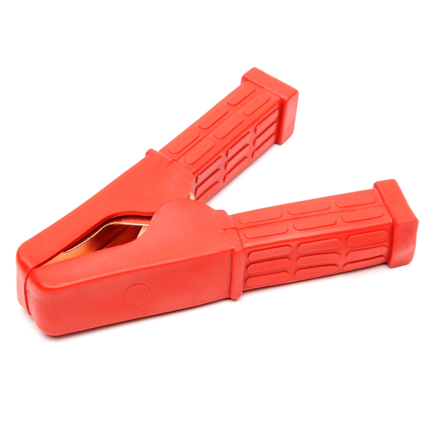 7-JC6118R Battery clip 150A 105mm P.red