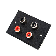 7-JC7132 4P RCA Jack Ter.Board 25x52mm