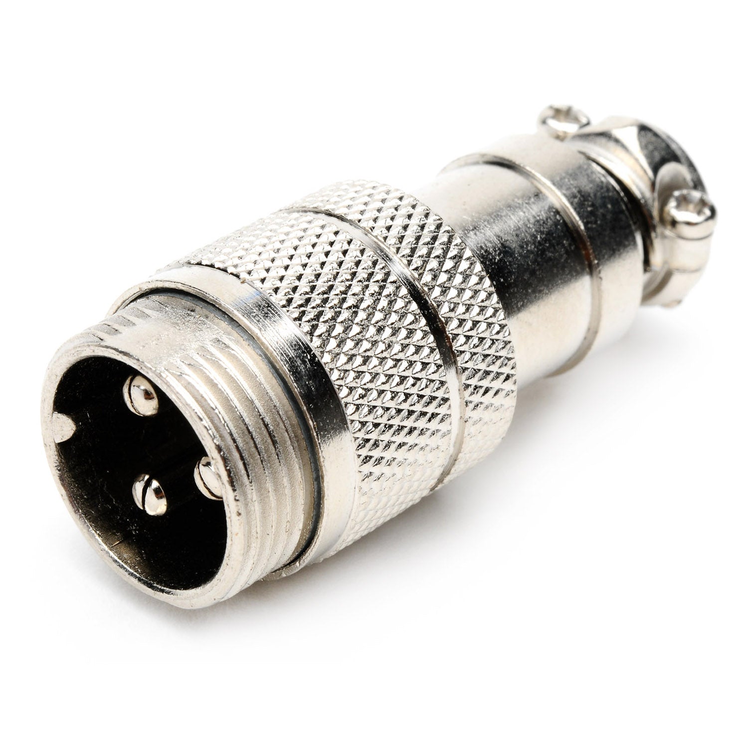 7-JC7344-3P 3 Pin mic male plug metal