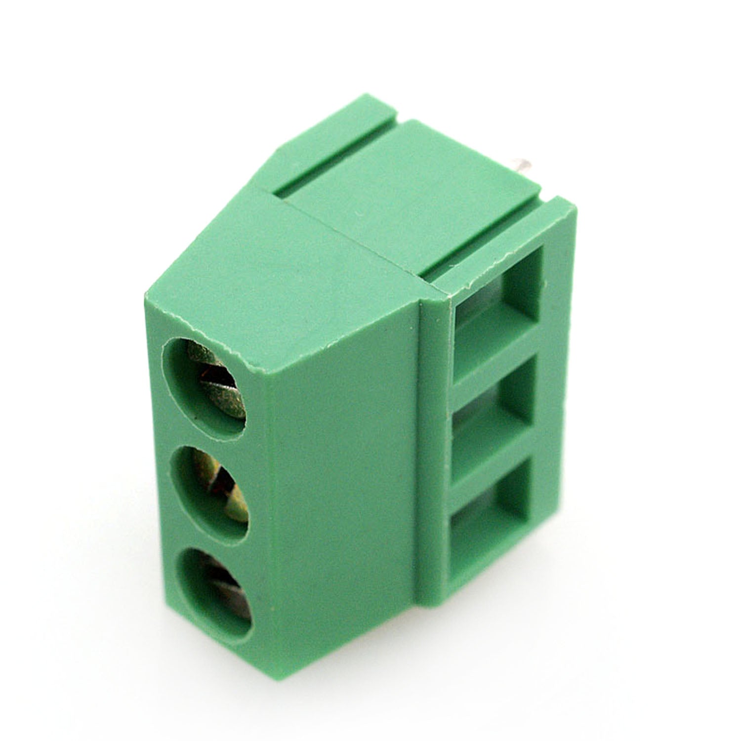 7-TB5-3P 3P Green screw terminal block