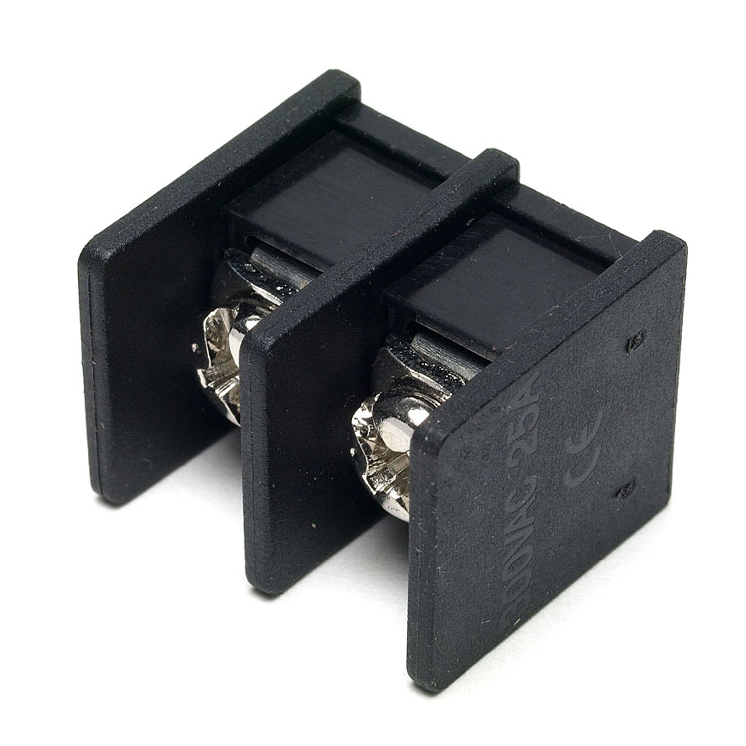 7-TB8-2P 2P Black screw terminal block