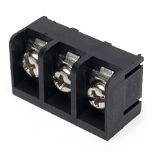 7-TB9-3P 3P Black screw Terminal block