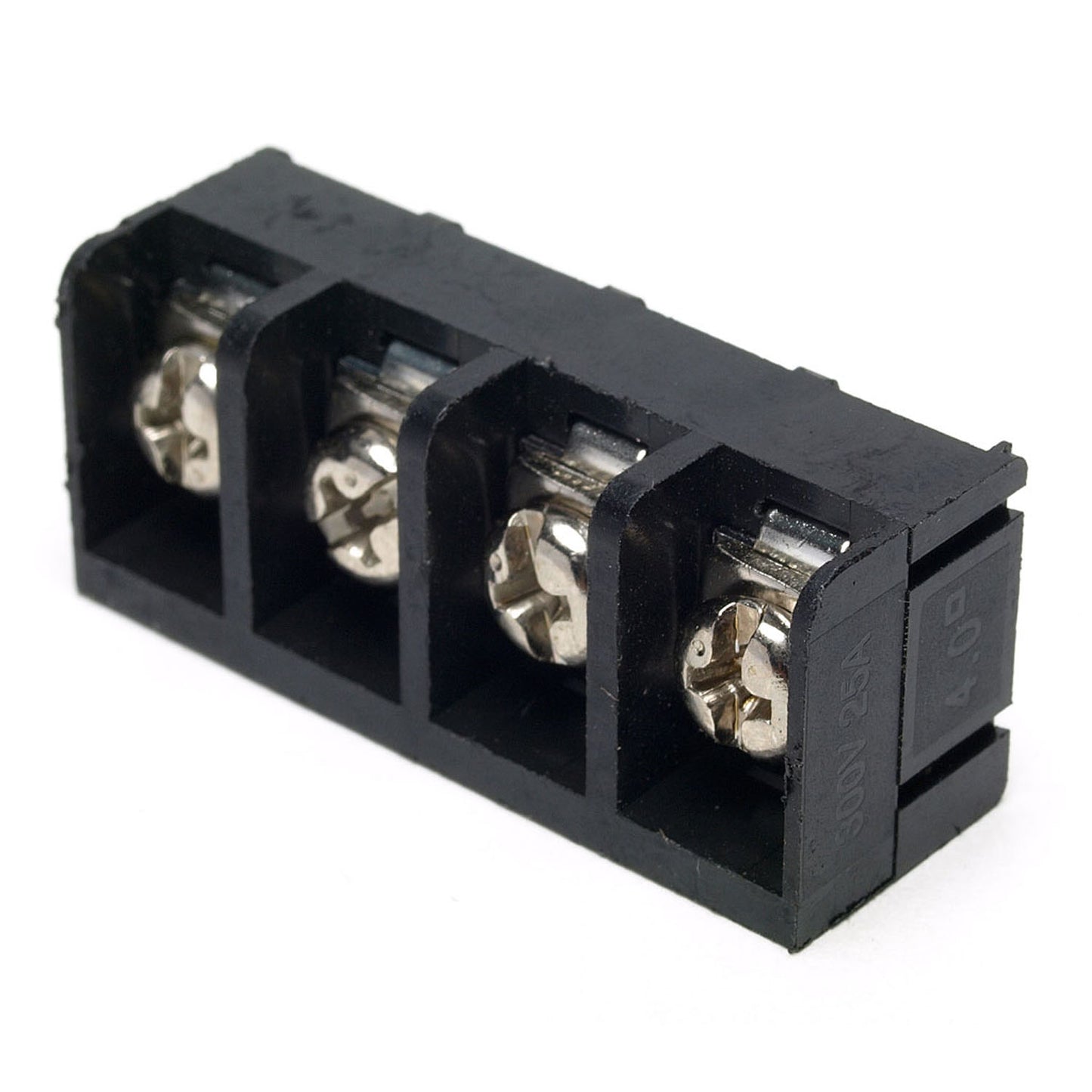 7-TB9-4P 4P Black screw Terminal block