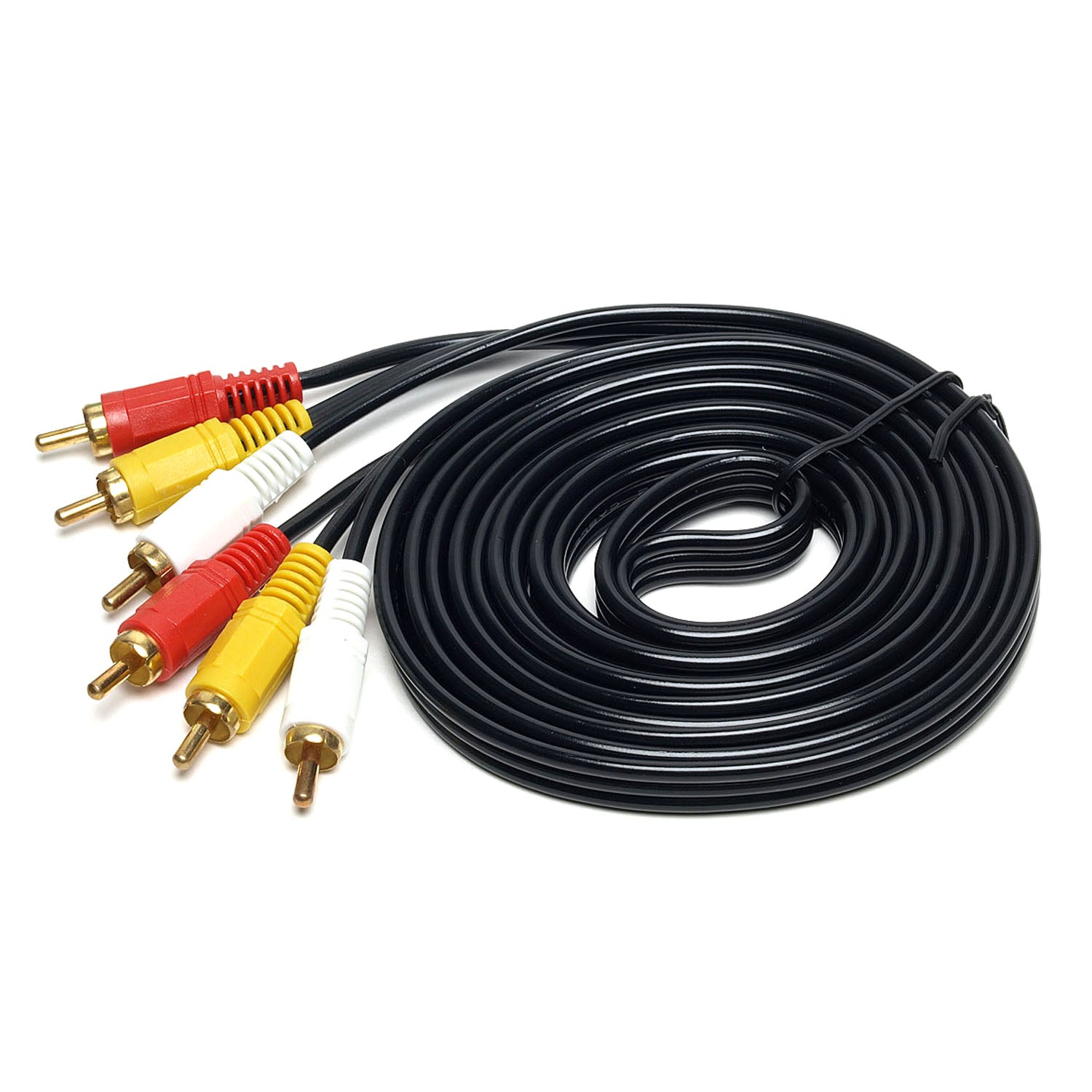 9-AC1031 10FT RCA cable 3P/3P gold