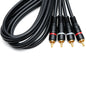 9-AC2101 10FT RCA 2P/2P G/R/W/black