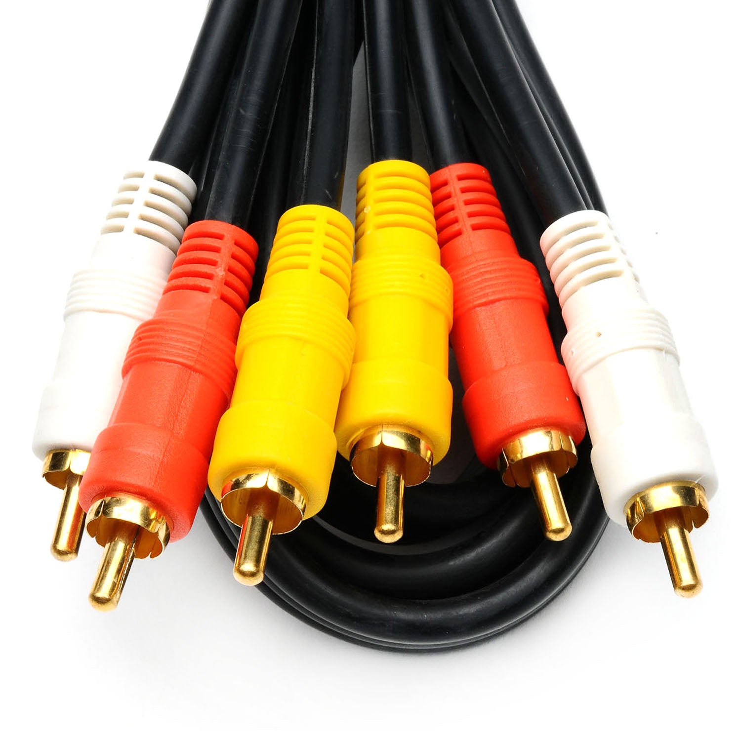 9-AC3050 5FT RCA cable 3P/3P gold