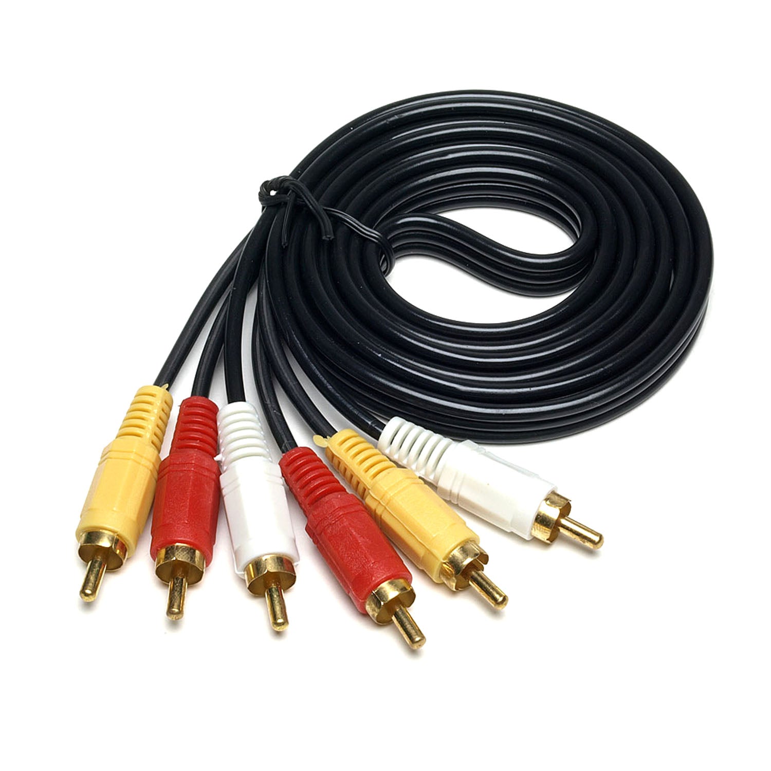 9-AC3100 5FT RCA cable 3P/3P gold