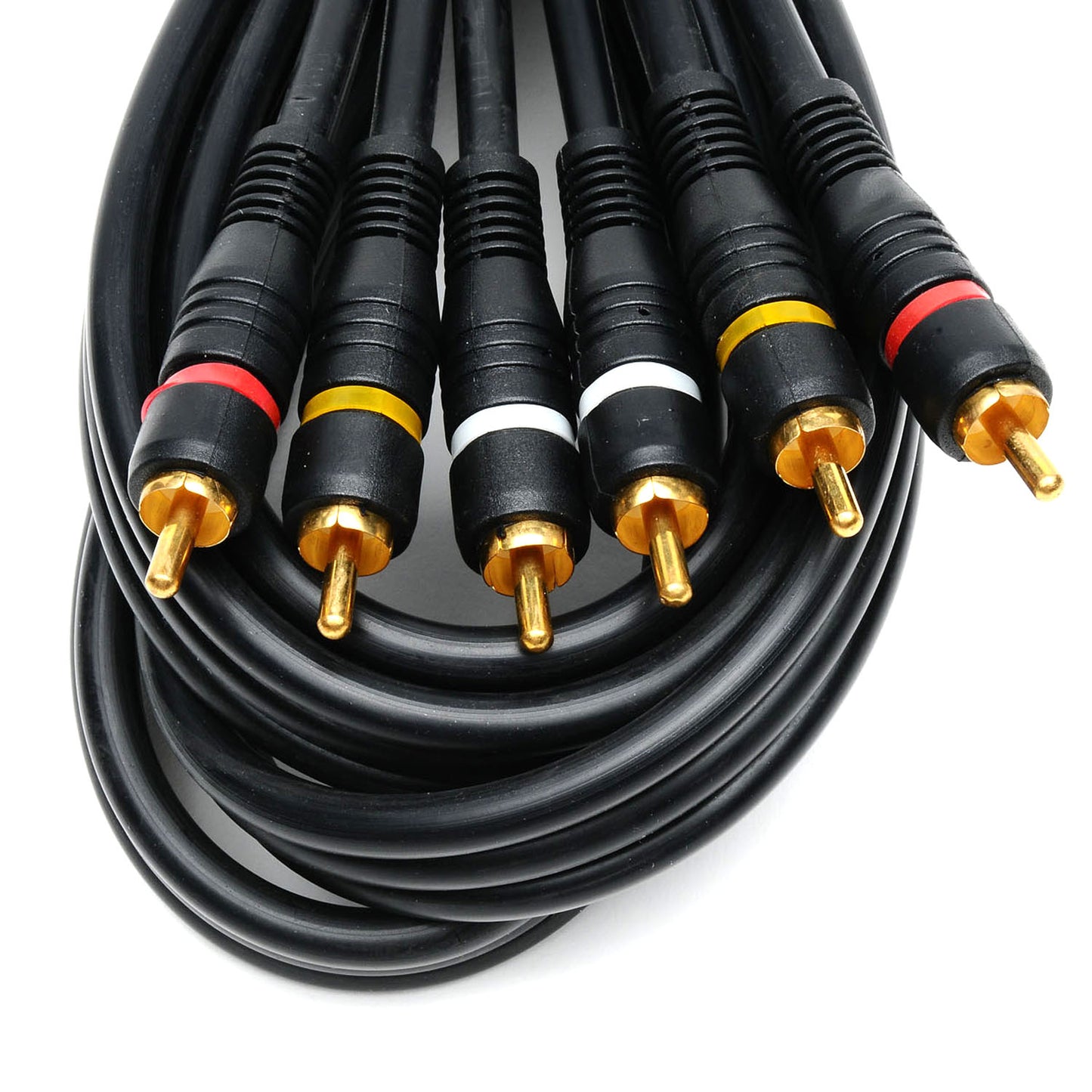 9-AC3101 10FT RCA 3P/3P G/R/Y/W/B