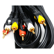 9-AC3103 10FT RCA 3P/3P G/R/Y/W/B