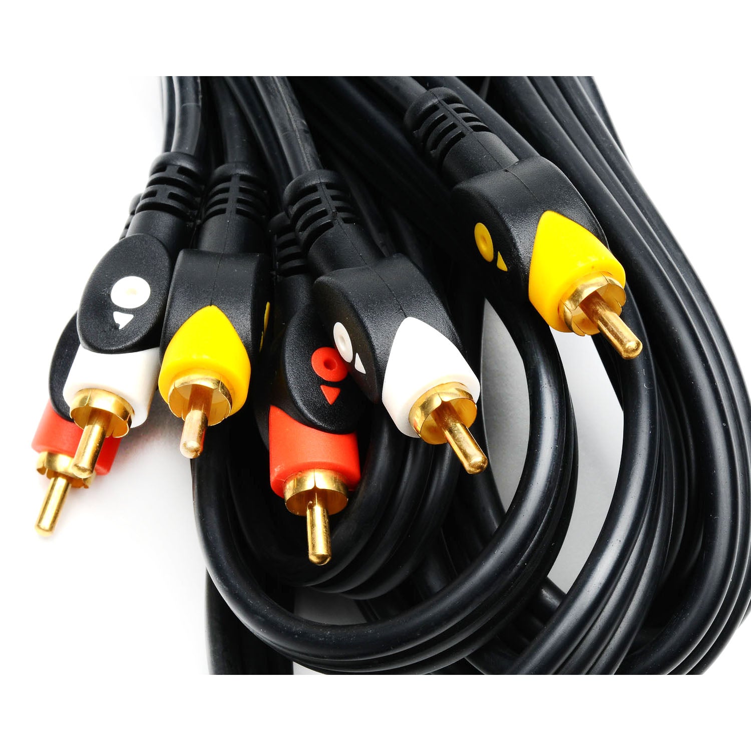 9-AC3103 10FT RCA cable 3P/3P gold