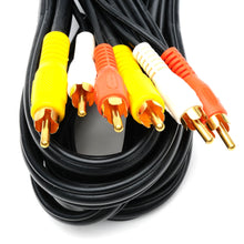 9-AC3105 10FT RCA 3P/3P G/R/Y/W/B