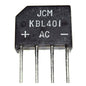 KBL401 Flat Bridge 4A 100V 4P/P