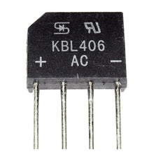 KBL406 Flat Bridge 4A 600V 4P/P