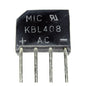 KBL408 Flat Bridge 4A 800V 4P/P