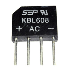 KBL608 Flat Bridge 6A 800V 4P/P