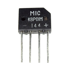 KBP01 Flat Bridge 2A 100V 4P/P