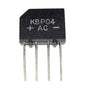 KBP04 Flat Bridge 2A 400V 4P/P