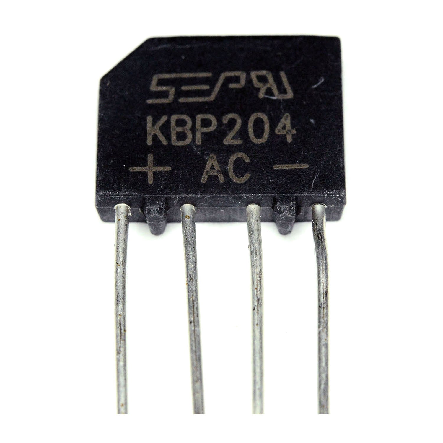 KBP204 Bridge Rectifier Diode 4P 2A 400V