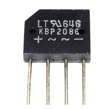 KBP208 Flat Bridge 2A 800V 4P/P