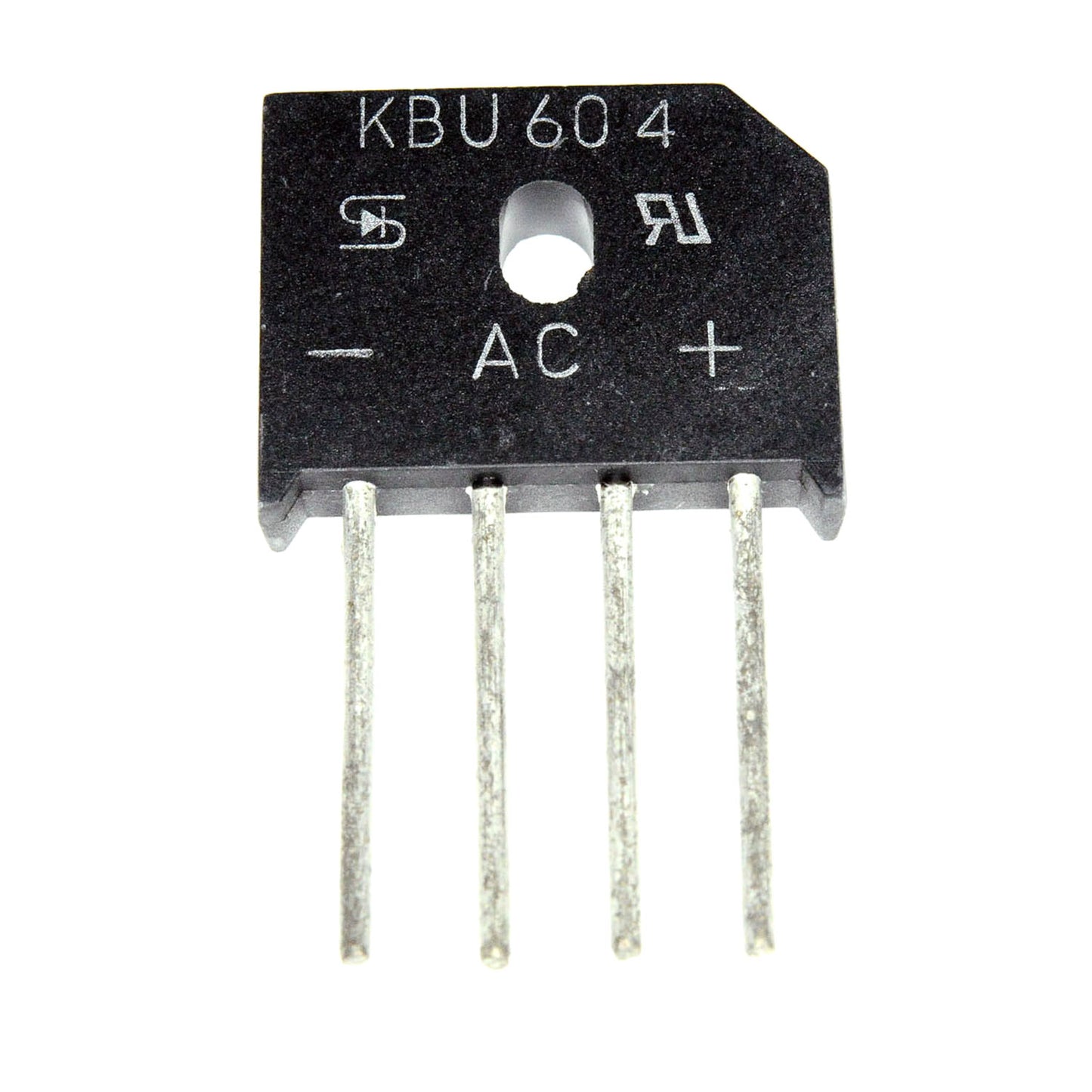 KBU604 Flat Bridge 6A 400V 4P/P